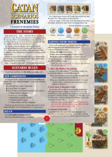 Catan Scenarios: Frenemies