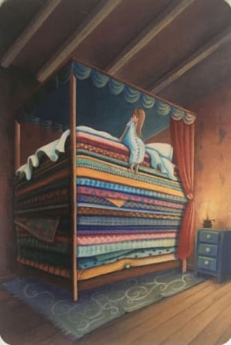 Dixit: "The Princess and the Pea" Promo Card