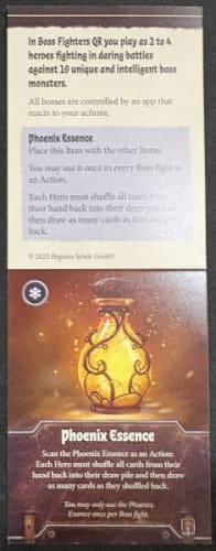 Boss Fighters QR: Phoenix Essence Promo