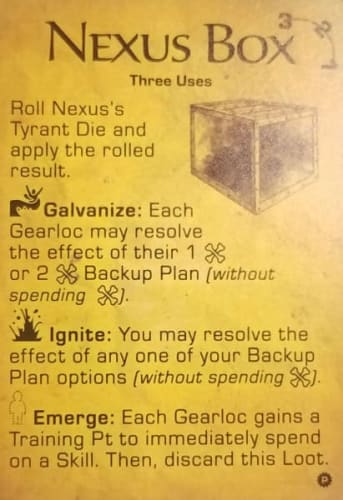 Too Many Bones: Nexus Box