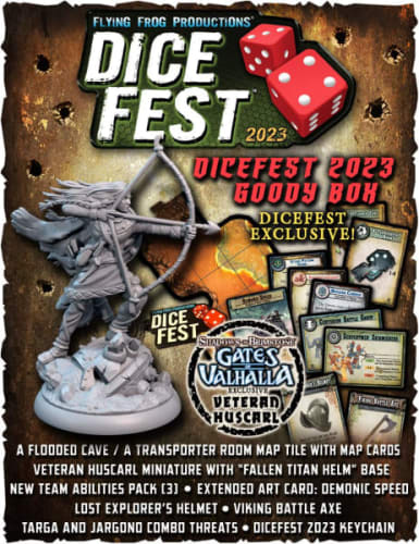 Flying Frog DiceFest 2023 Goody Box