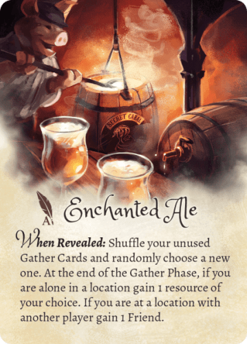 The Grimm Forest: Enchanted Ale Promo Card