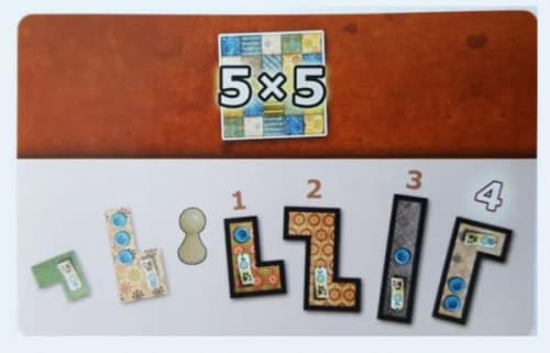 Patchwork: 5x5 Bonuskarte