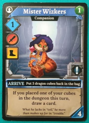 Clank!: Catacombs – Mister Wizkers Promo Card