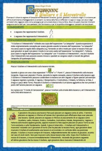 The Jester and the Minstrel (fan expansion for Carcassonne)