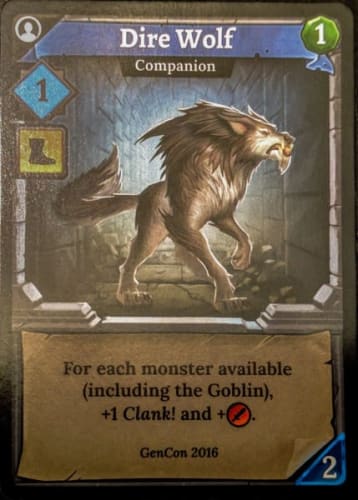 Clank!: Dire Wolf Promo Card