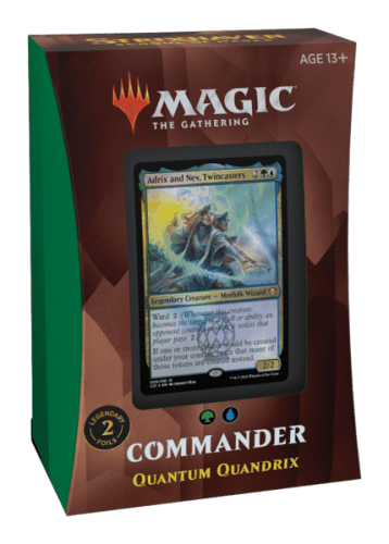 Magic: The Gathering — Commander 2021: Strixhaven Commander — Quantum Quandrix Deck