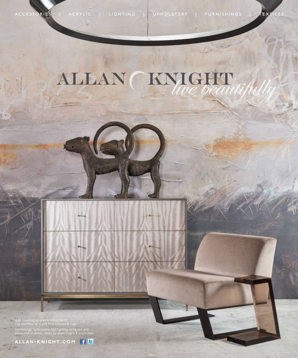 AK Modern Luxury Interiors Texas Fall 2017 Ad 