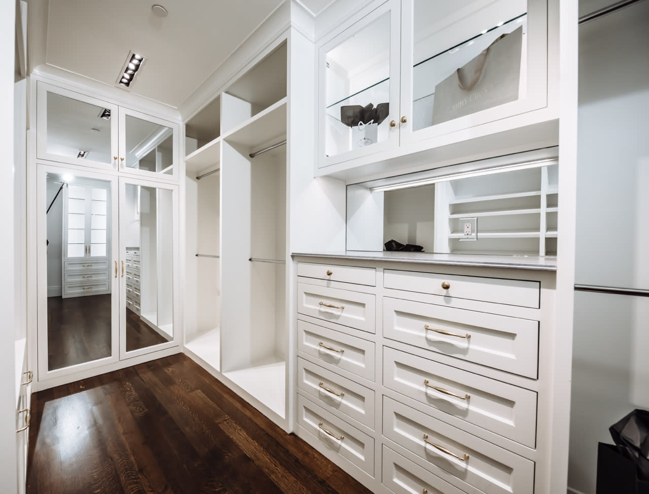 Custom Closet in a Spec Home