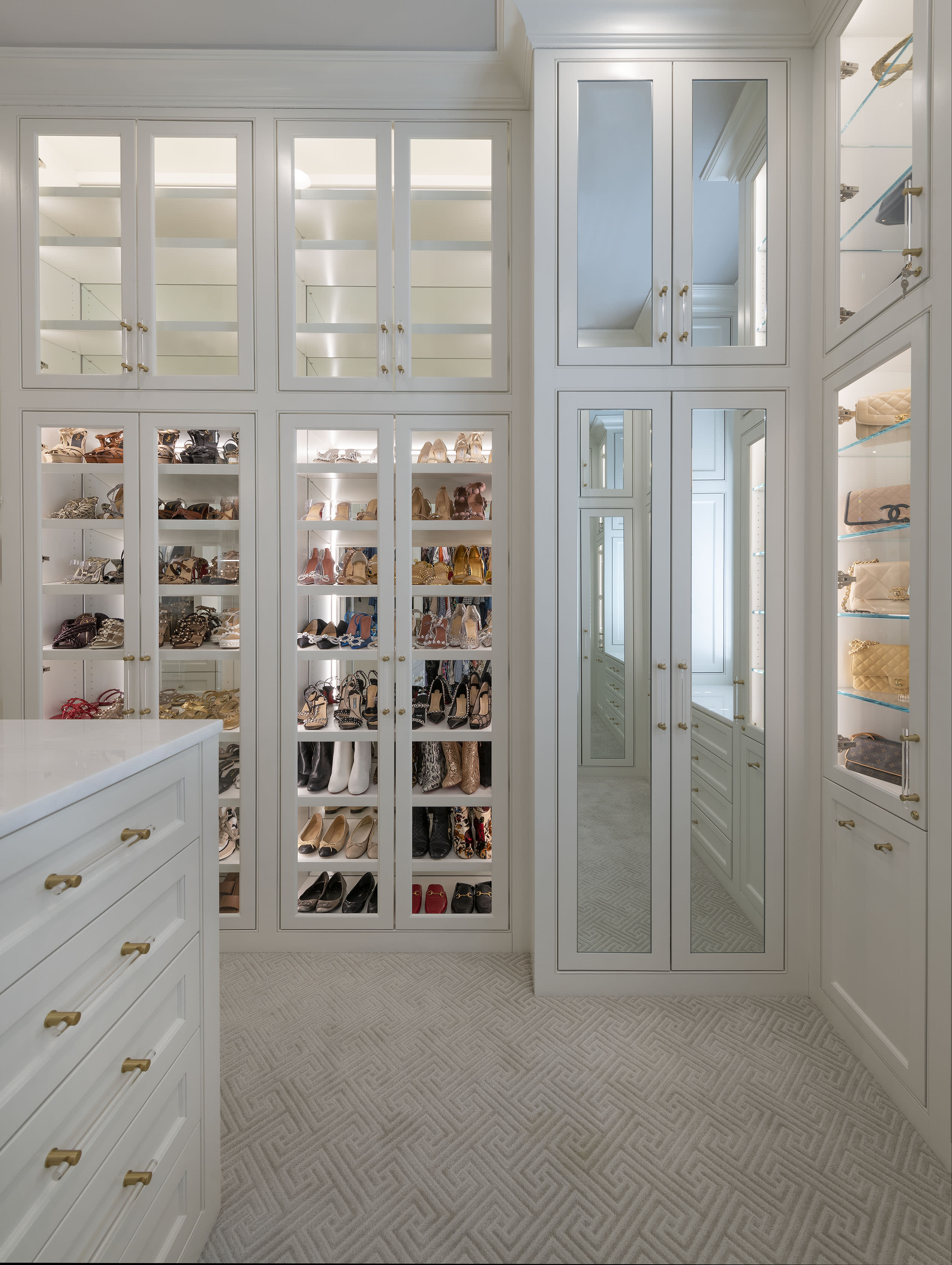 Luxurious Renovation of His & Her Closet