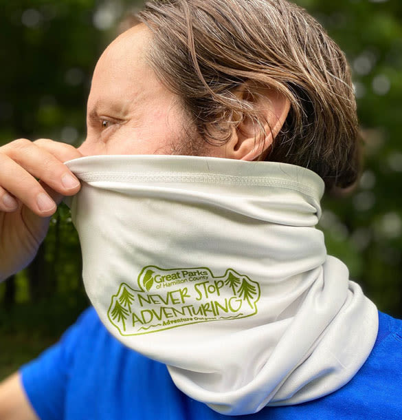 Trek and Run Trail Challenge neck gaiter