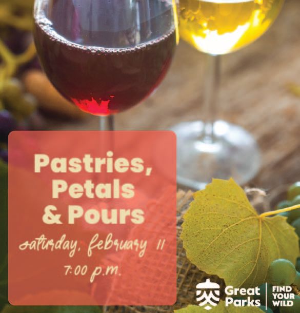 Pastries Petals and Pours graphic