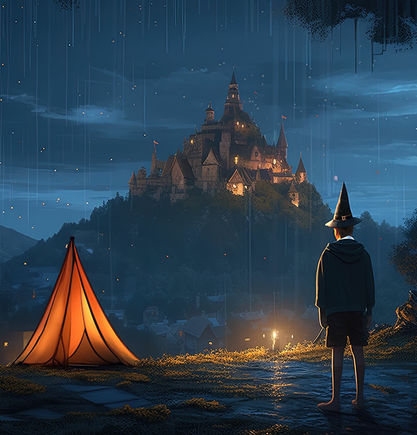 Wizards in the Wilderness illustration