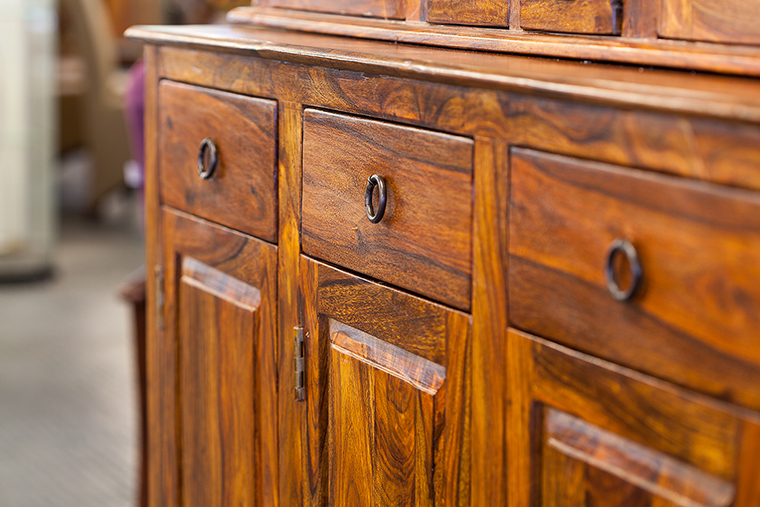 Handcrafted Wood Dresser