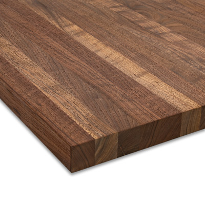 Walnut Butcher Block Countertop - Custom Butcher Block Island - Wooden –  Strong Oaks Woodshop