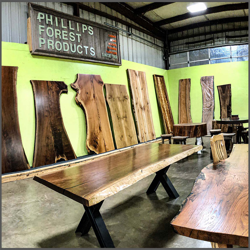 Live Edge Olive Wood Slabs And Rounds - Goos Sawmill And Lumber, Inc.