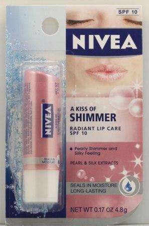 Nivea a kiss of shimmer spf10 radiant Lip Care (072140112011)