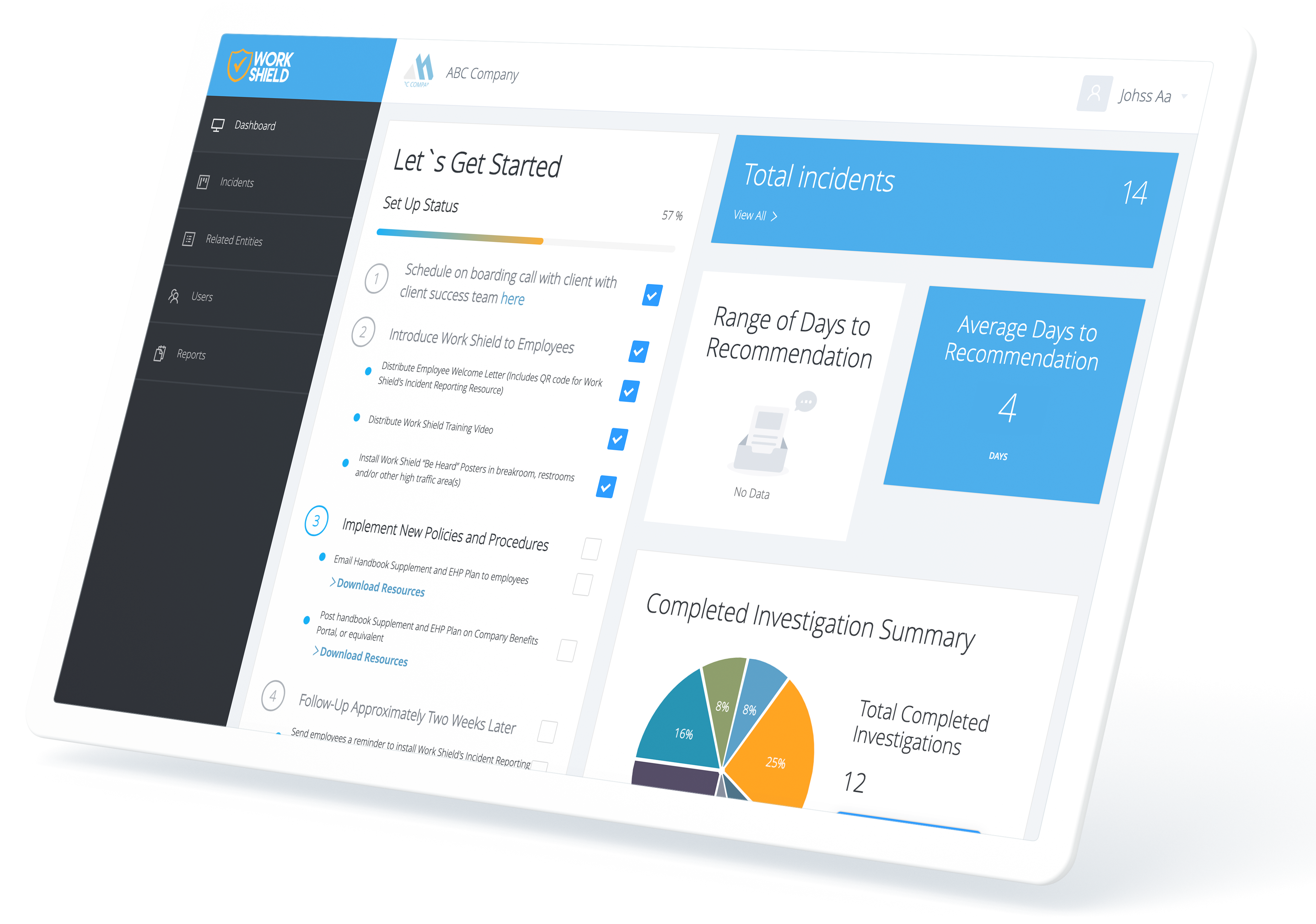 Work Shield combines technology and people to resolve misconduct in the workplace