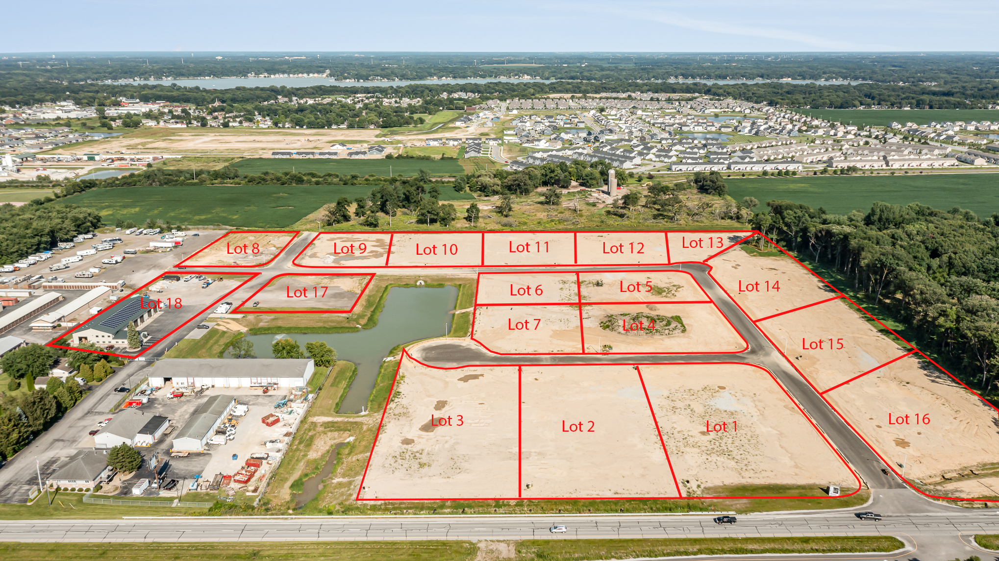 Lakeview Business Park- Land Development