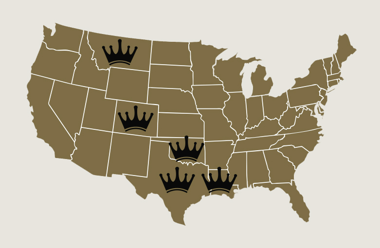 Crown Operations Map