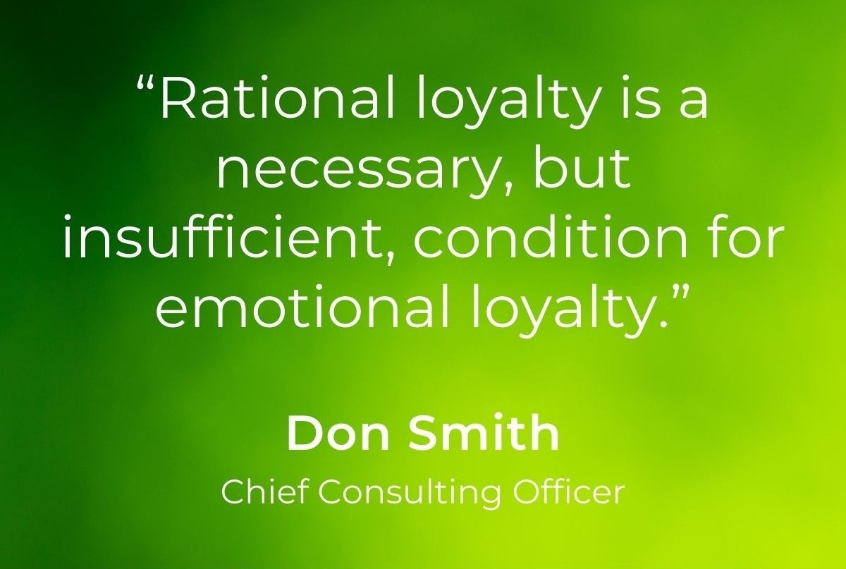 Rational Loyalty quote from Don Smith