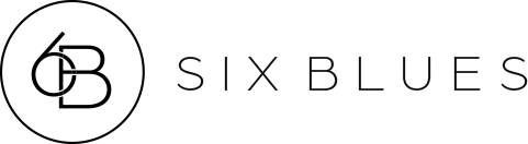 6Blues main logo in footer