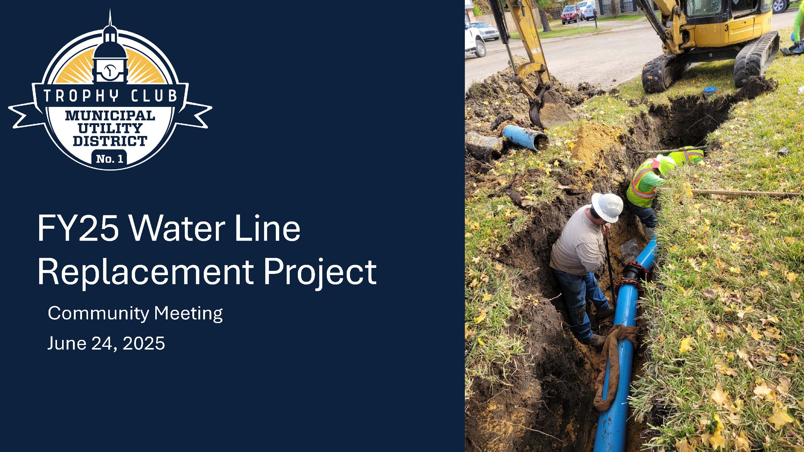 FY25 Water Line Replacement Presentation pdf