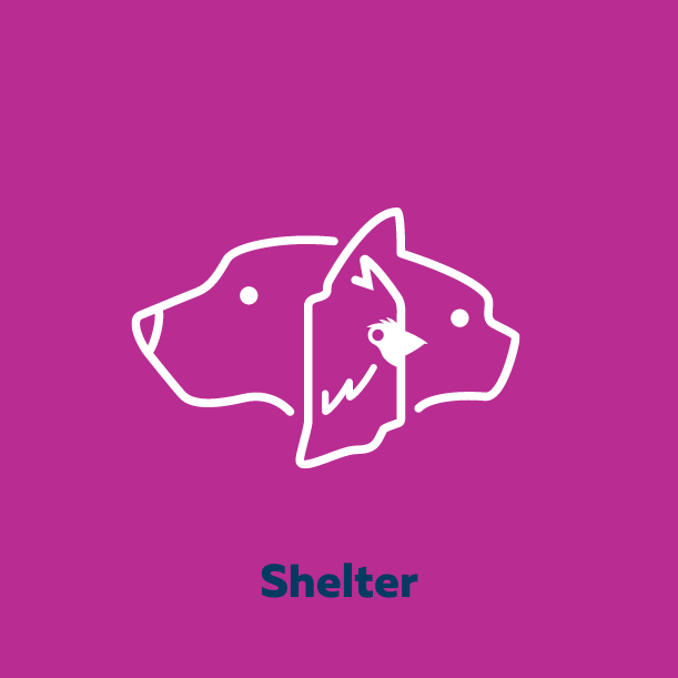 Humane Indiana Logomark Shelter