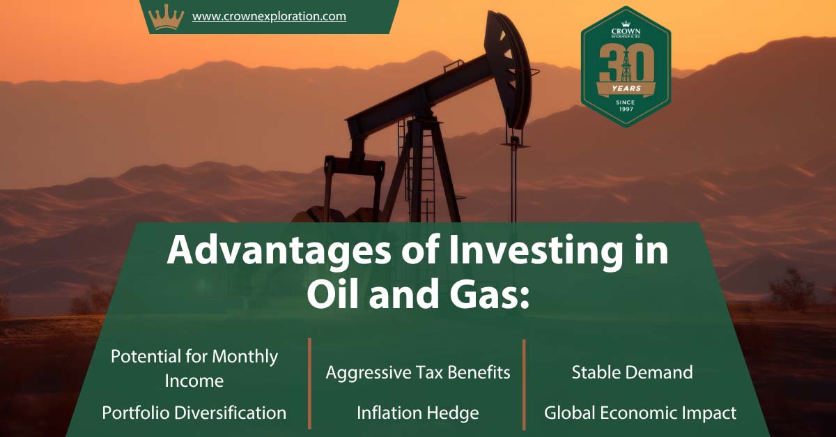 Oil Investing Advantages