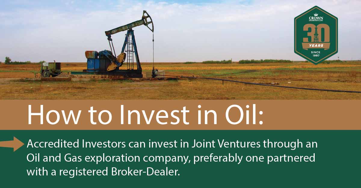 how to invest in oil