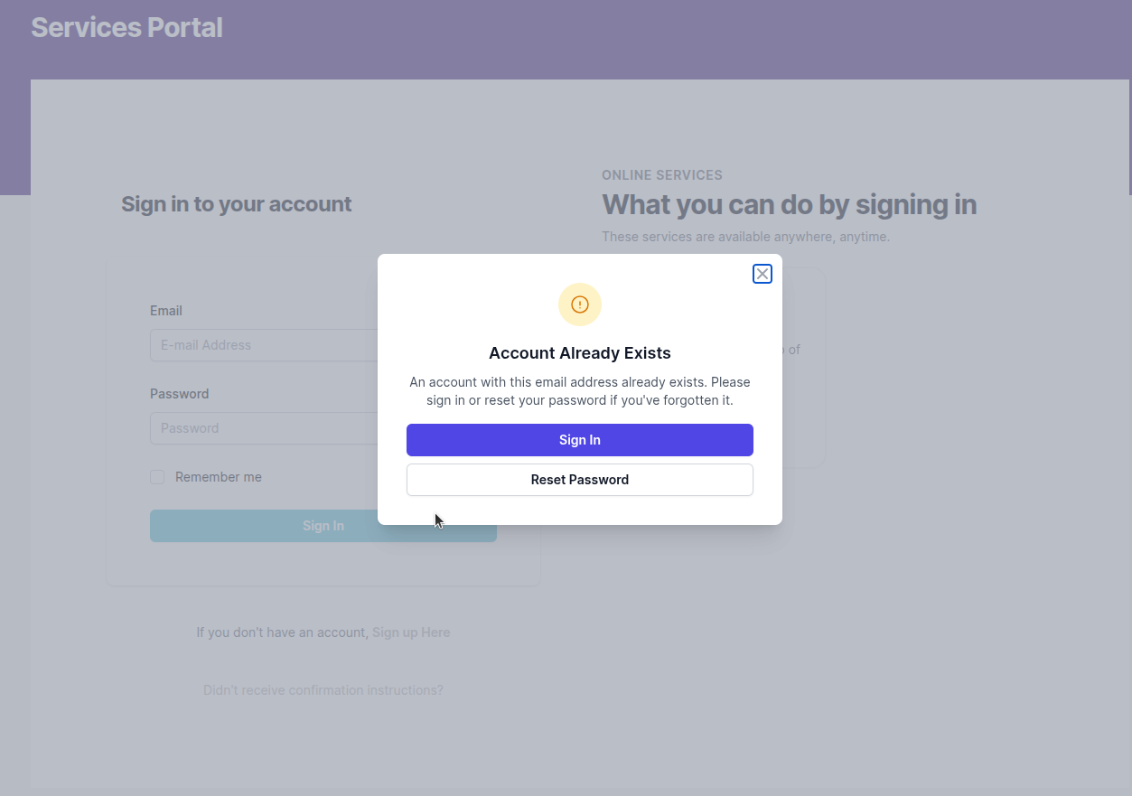 Updated resend confirmation page with clearer guidance and support options