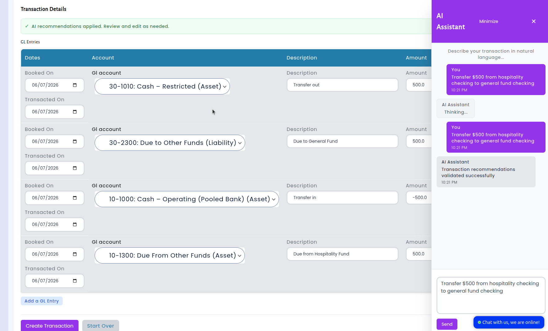 Account recommendation results with improved accuracy and relevance