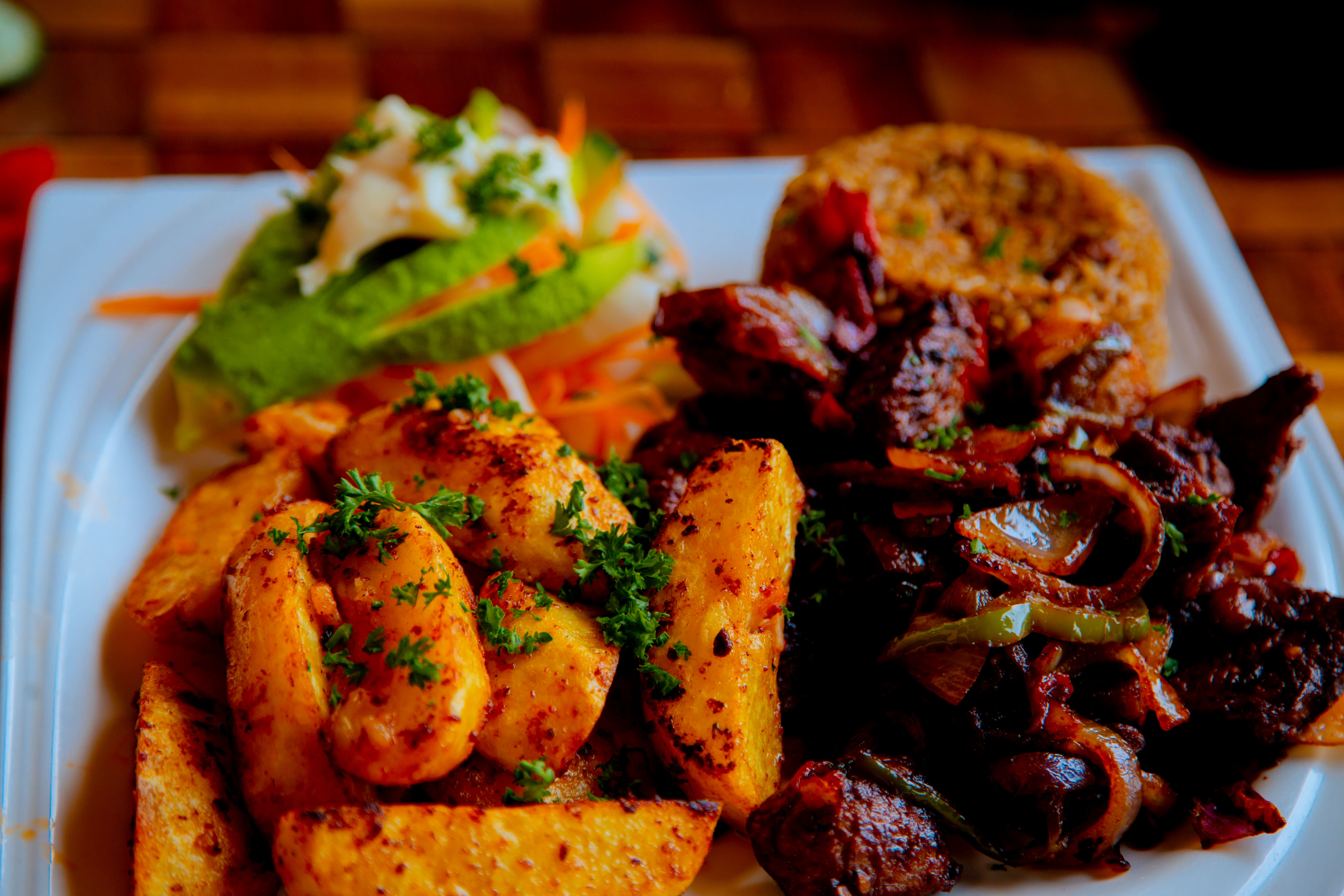 Grilled Goat