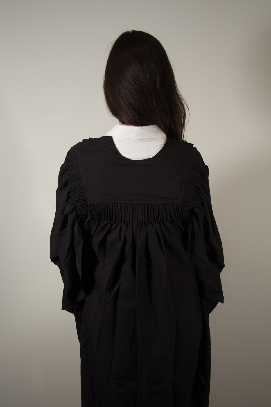 Master gown set - Back view