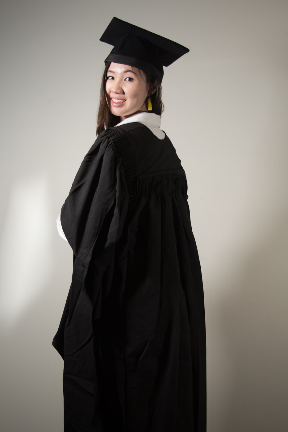 Master gown set - Side view