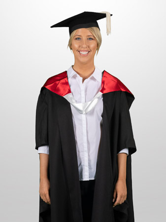 master of arts graduation gown
