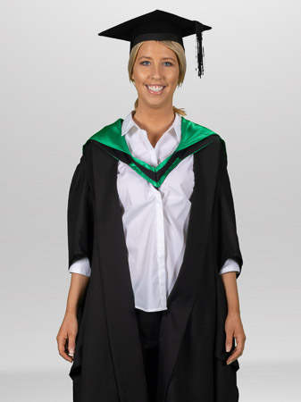 uni graduation gown