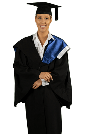 ECU Graduation Gown Set - Bachelor of Society & Culture
