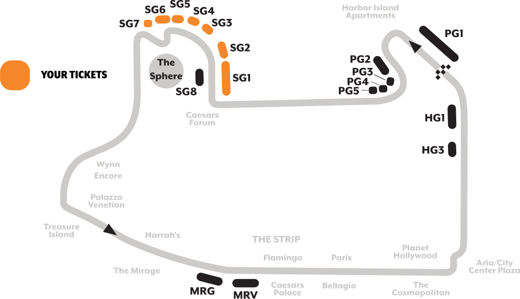 F1 tickets to Las Vegas GP 2024 • Buy ticket