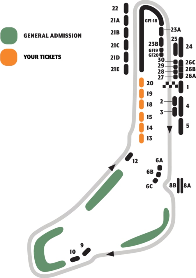F1 tickets Monza 2026, Italian GP in Italy
