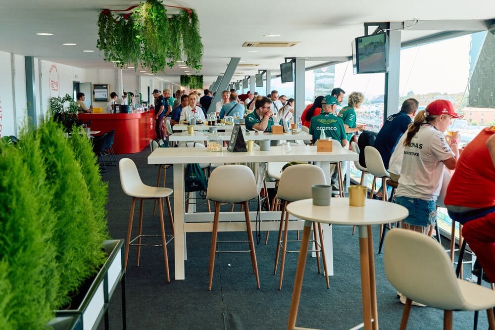 Spanish GP VIP Sky View Racing Lounge