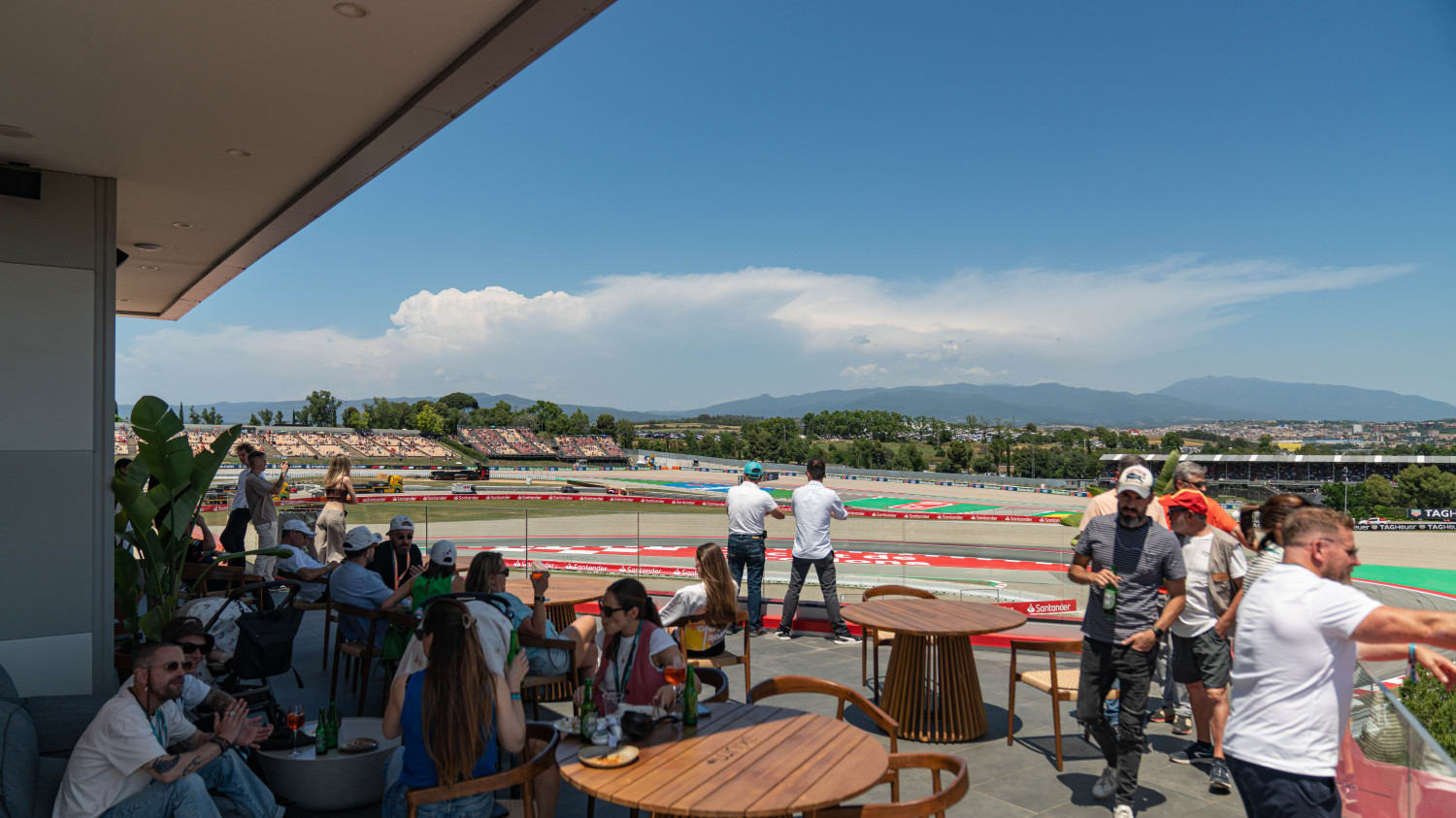 Spanish GP Premium Hospitality Rooftop Lounge