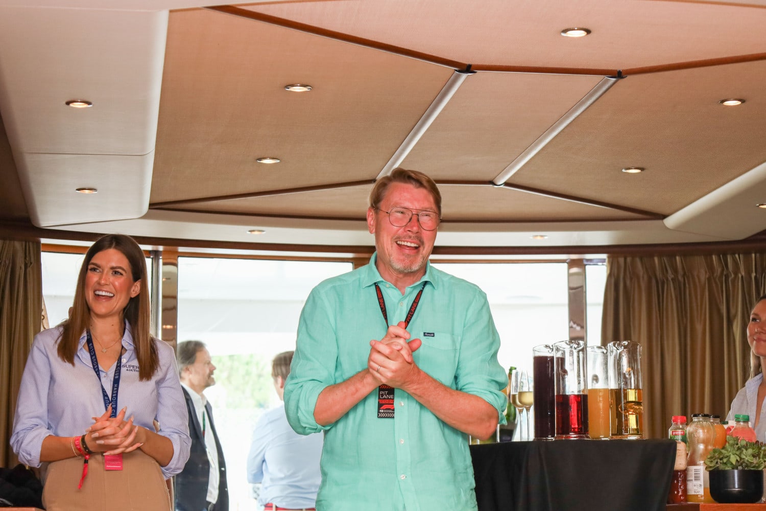 Monaco GP Harbour Club - 50 Metre Yacht Hospitality