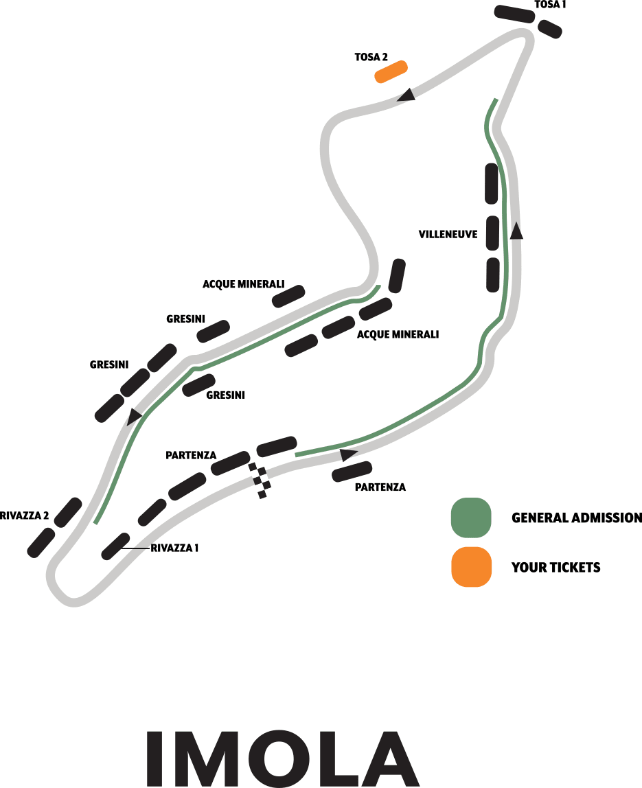 F1 tickets to Imola GP 2025 • Buy ticket