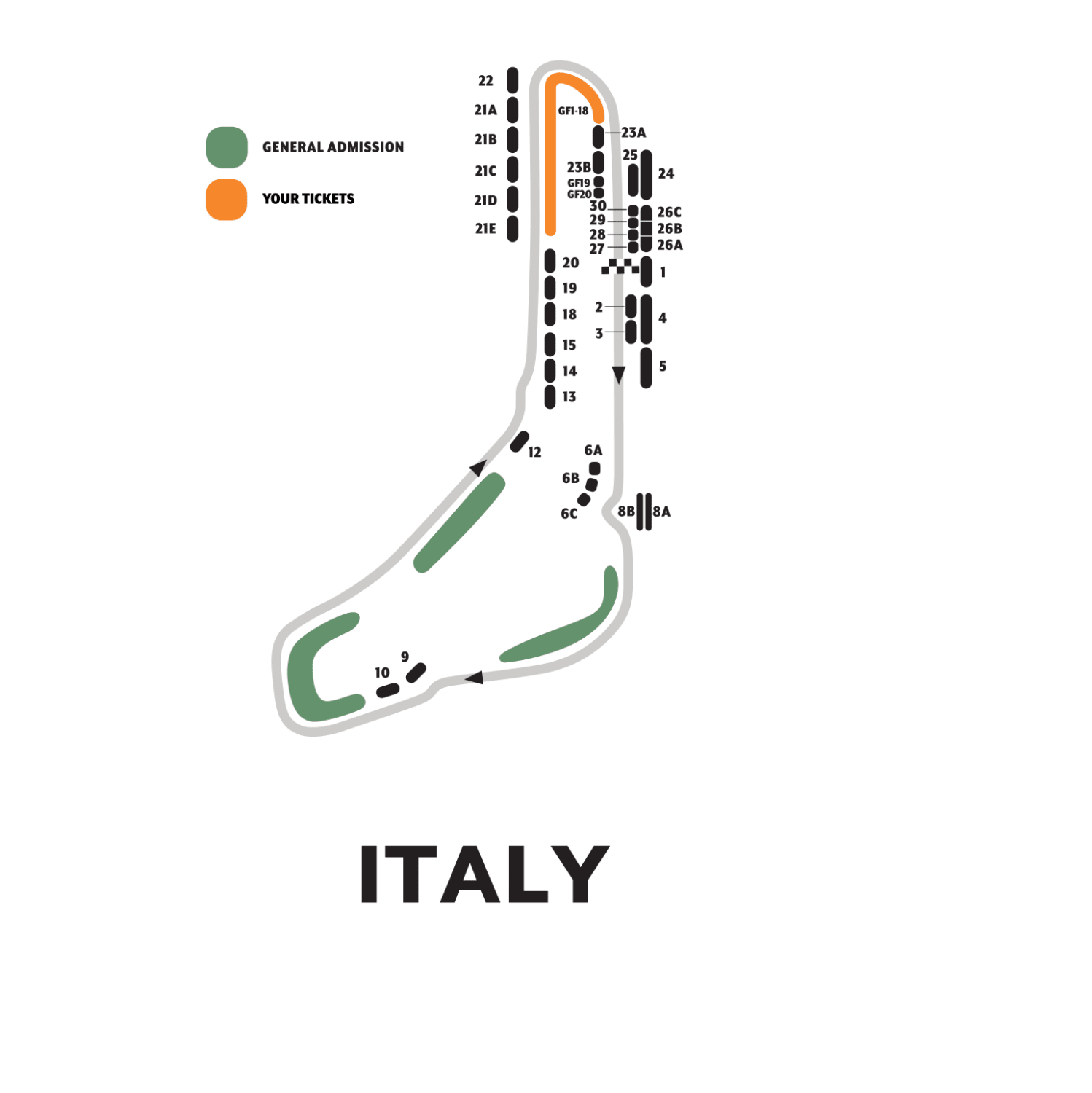 F1 tickets Monza 2024, Italian GP in Italy