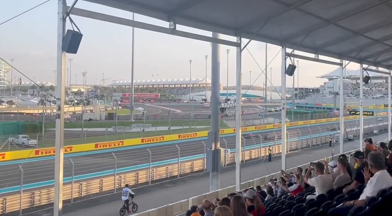 Abu Dhabi GP West Straight