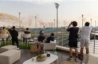 Abu Dhabi GP Shams suite