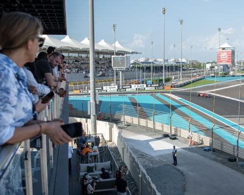 Abu Dhabi GP Terrace West