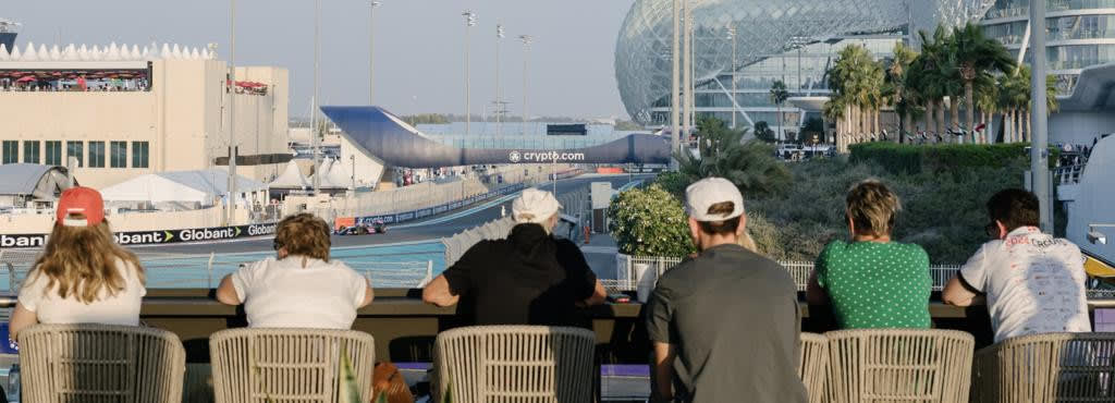 Abu Dhabi GP Terrace West