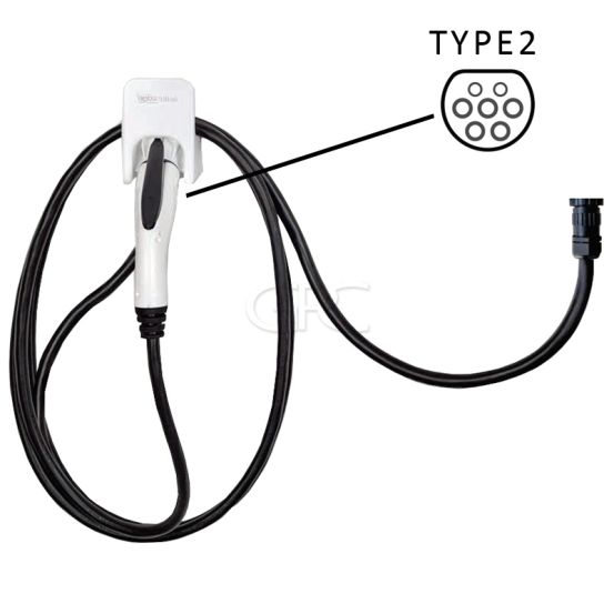 SolarEdge EV Charger Câble & Support Type 2 - 4.5M 